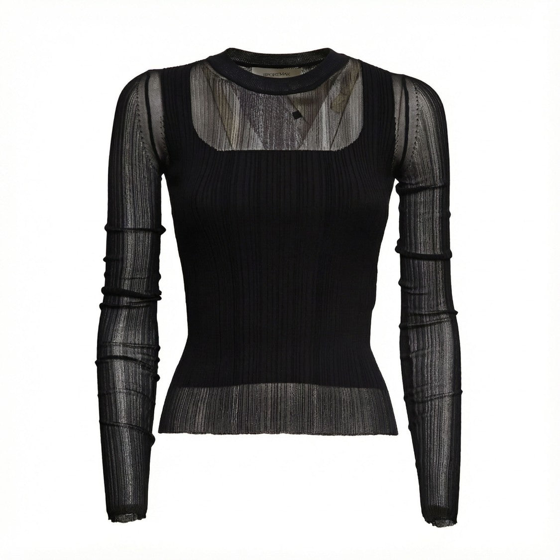 Sportmax Trompe L’Oeil Long-Sleeve Sweater