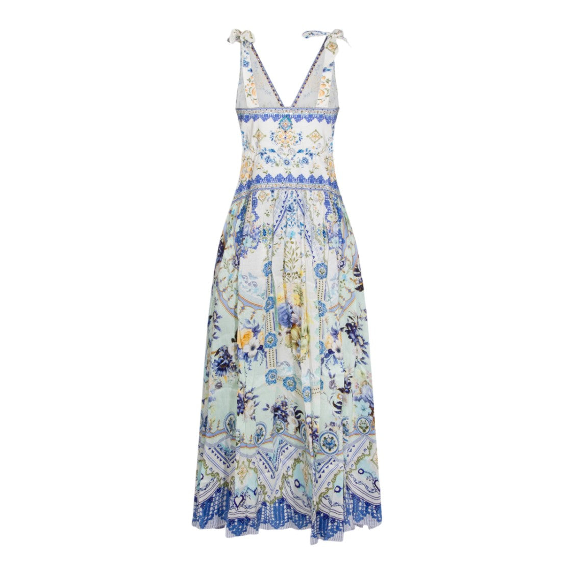 Camilla Flowing Silhouette Dress With Elegant Design