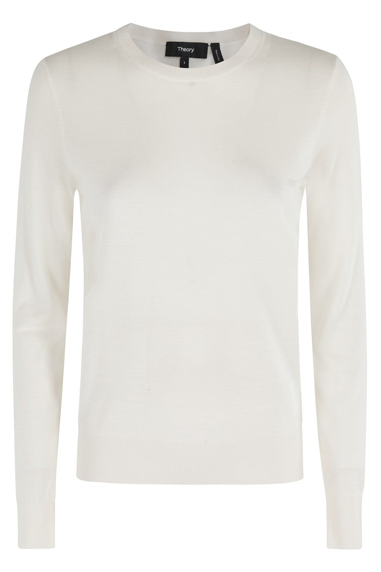 Theory Crew Neck Sweater With Long Sleeves