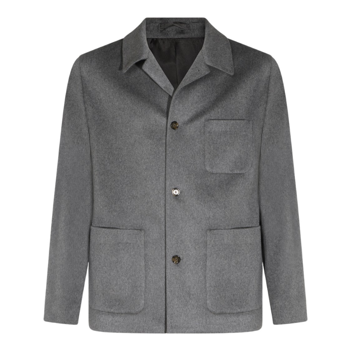Lardini Structured Casual Jacket With Pointed Collar