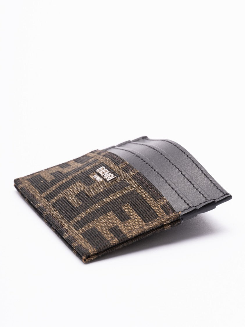 Fendi `Ff Jacquard` Card Holder