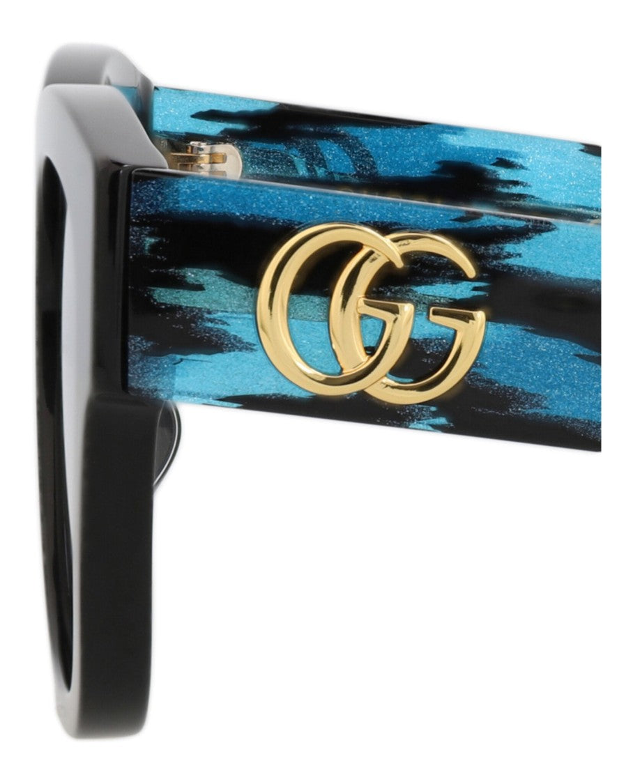 Gucci Square-Frame Recycled Acetate Sunglasses