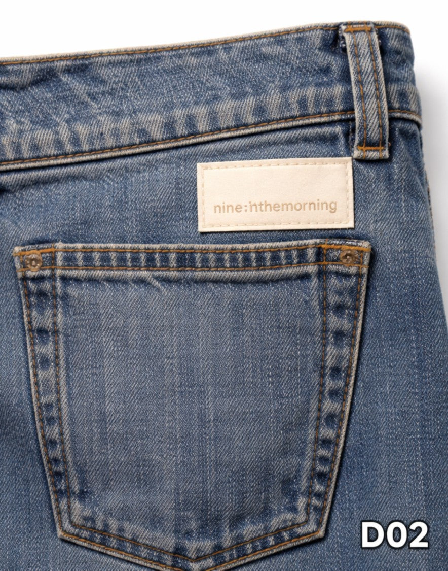 Nine In The Morning Dora Boyfriend Jeans Blue