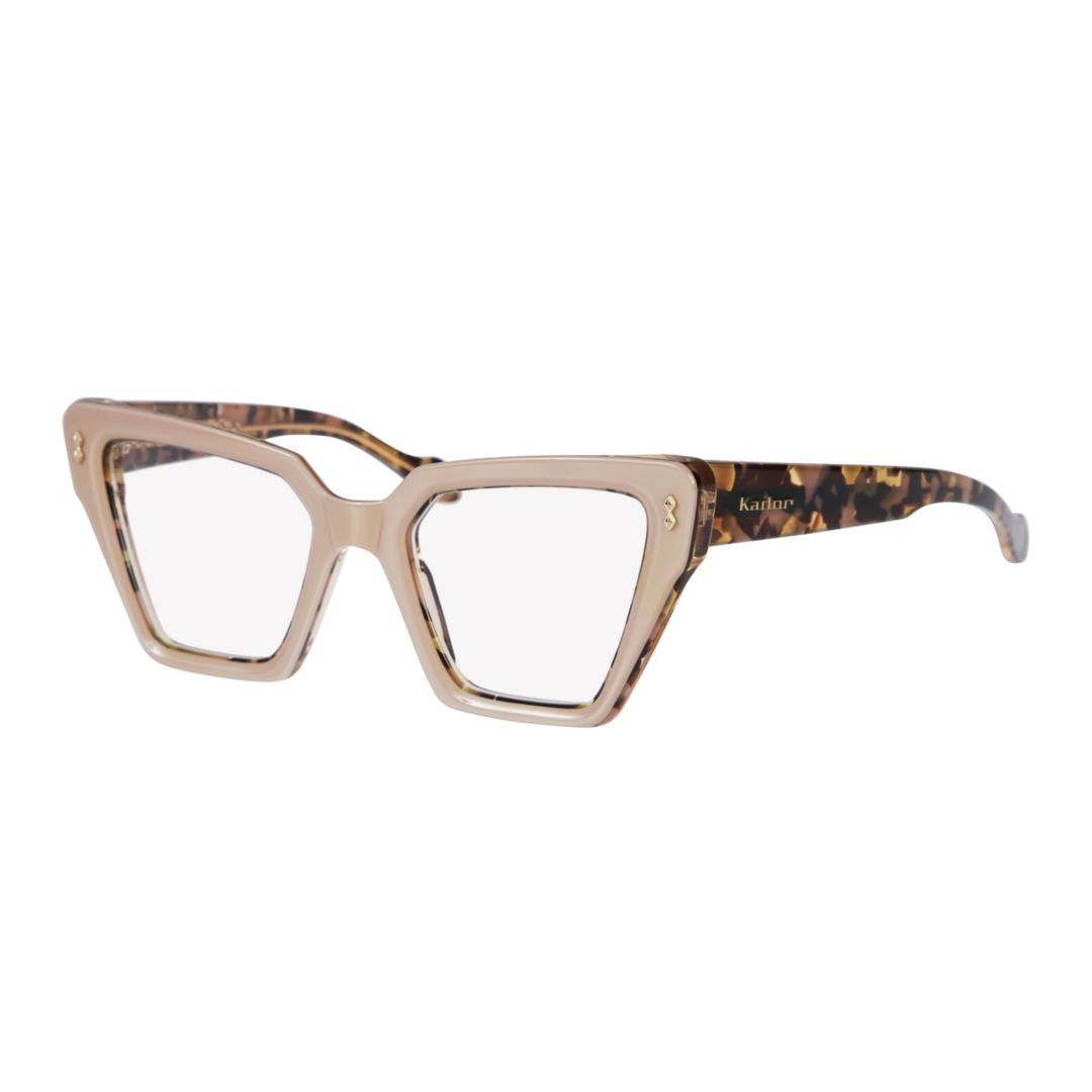 Kador Gold Vanessa Glamour Oversized Geometric Sunglasses