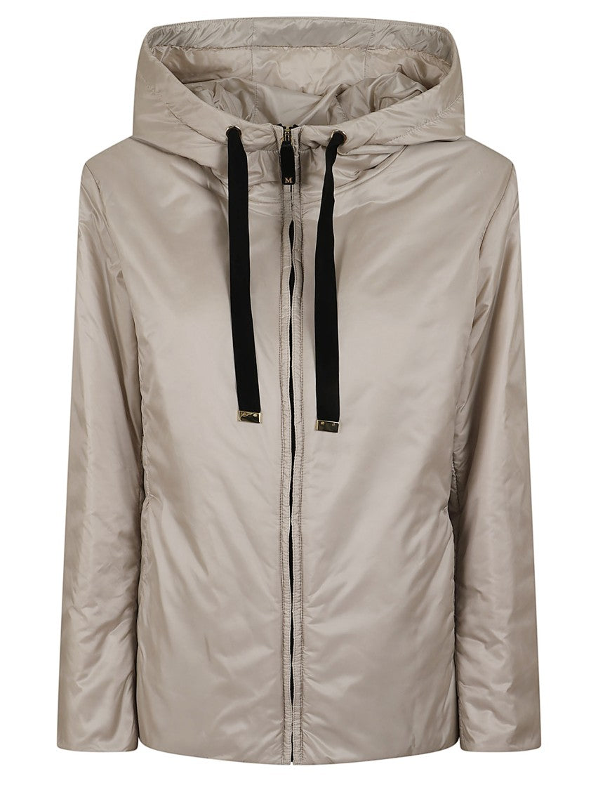 Max Mara Greenh Technical Canvas Down Jacket