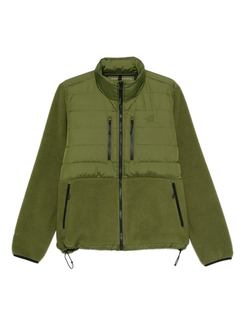 The North Face Quilted And Fleece Textured Jacket