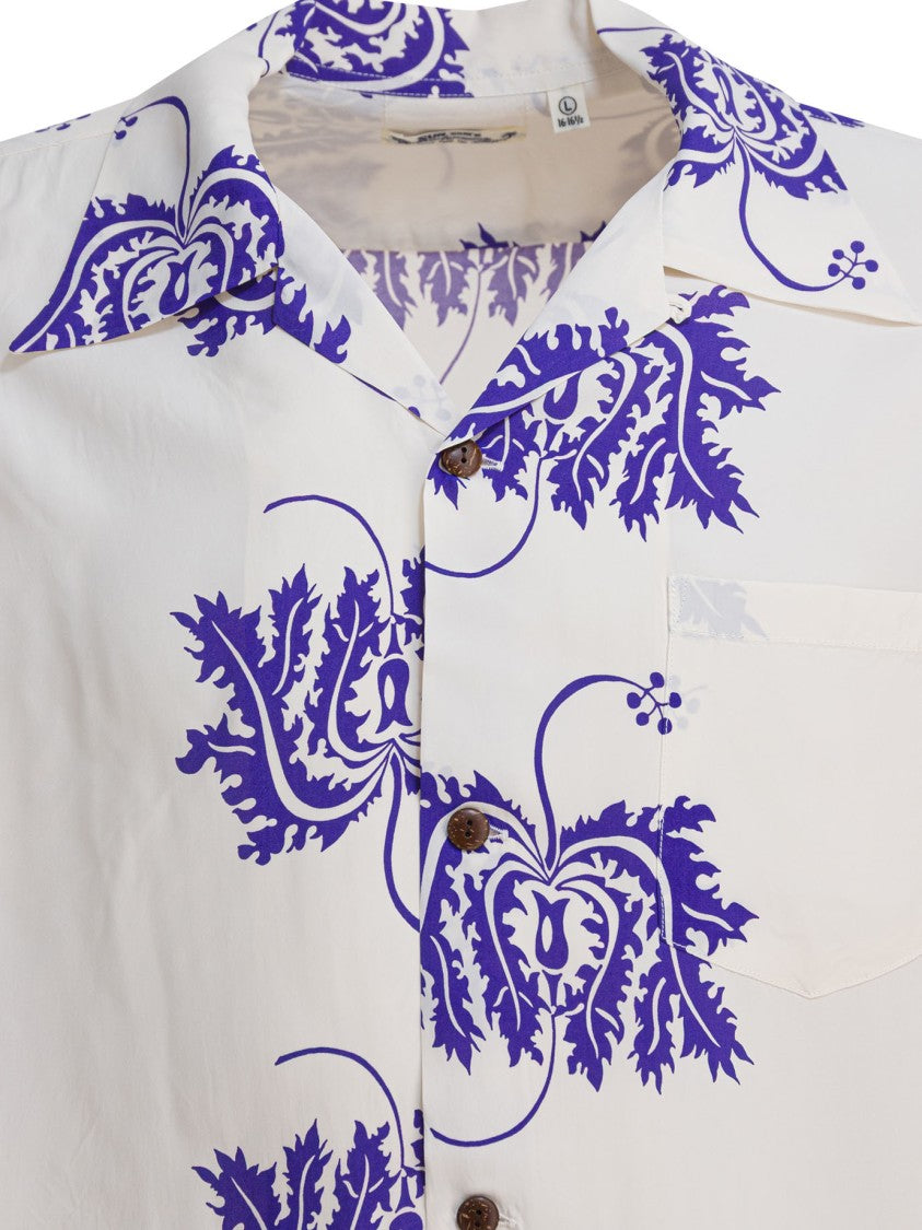 Sun Surf Hibiscus Coral Shirt