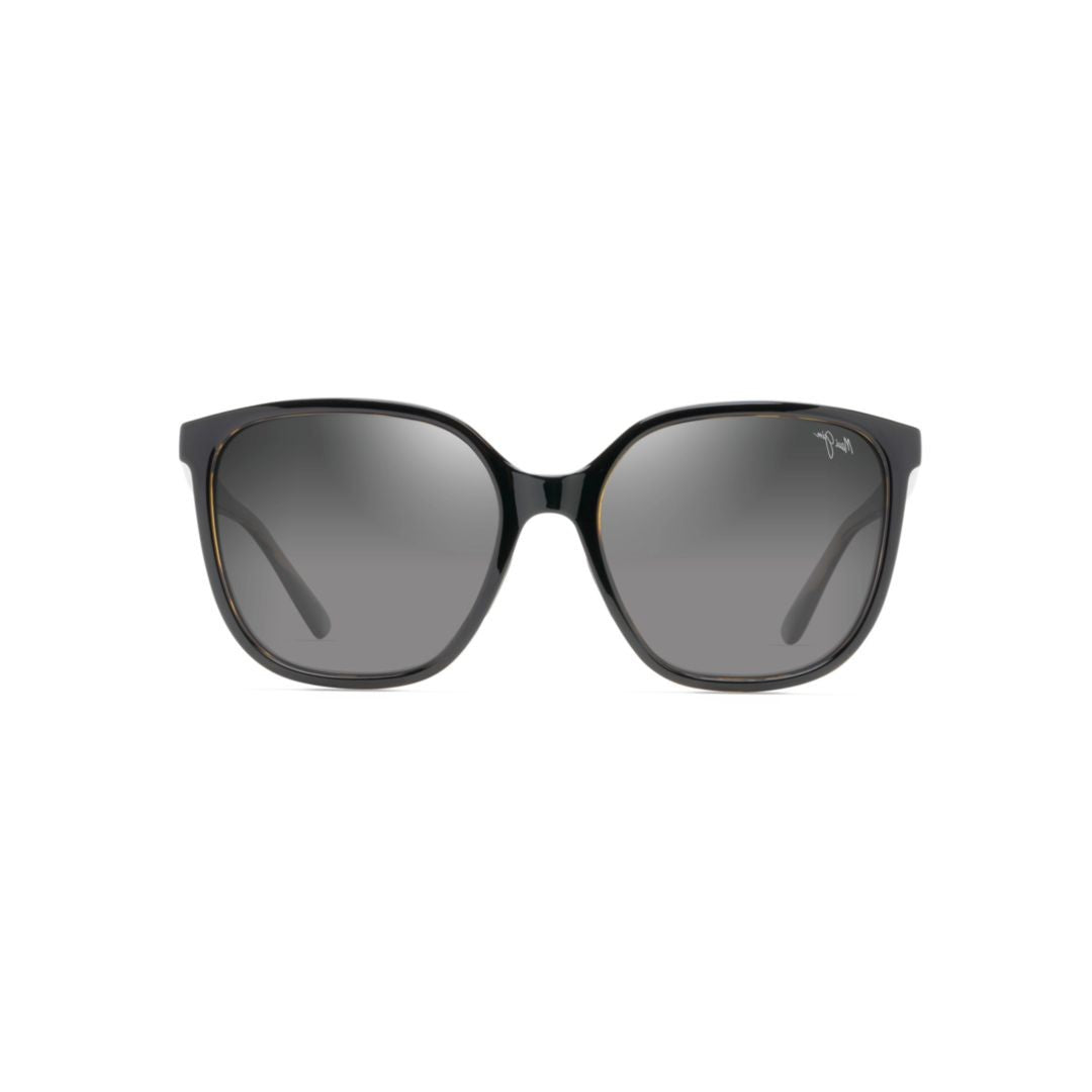 Maui Jim Good Fun Square-Frame Sunglasses With Glossy Black Finish