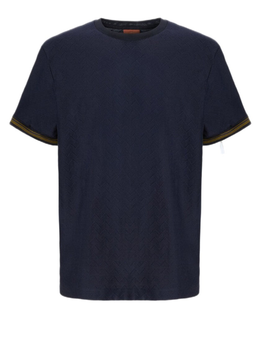 Missoni Missoni Zig Zag Cotton T-Shirt
