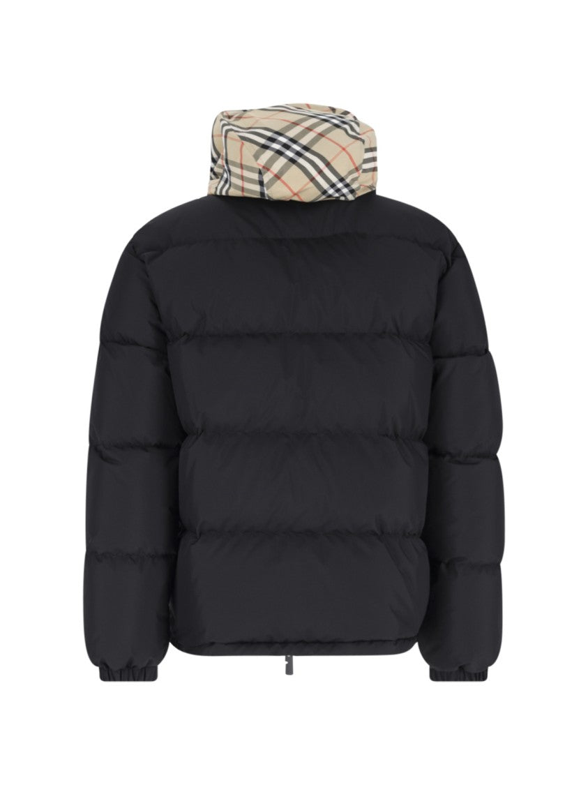 Burberry Black Hooded Ambleside Down Jacket