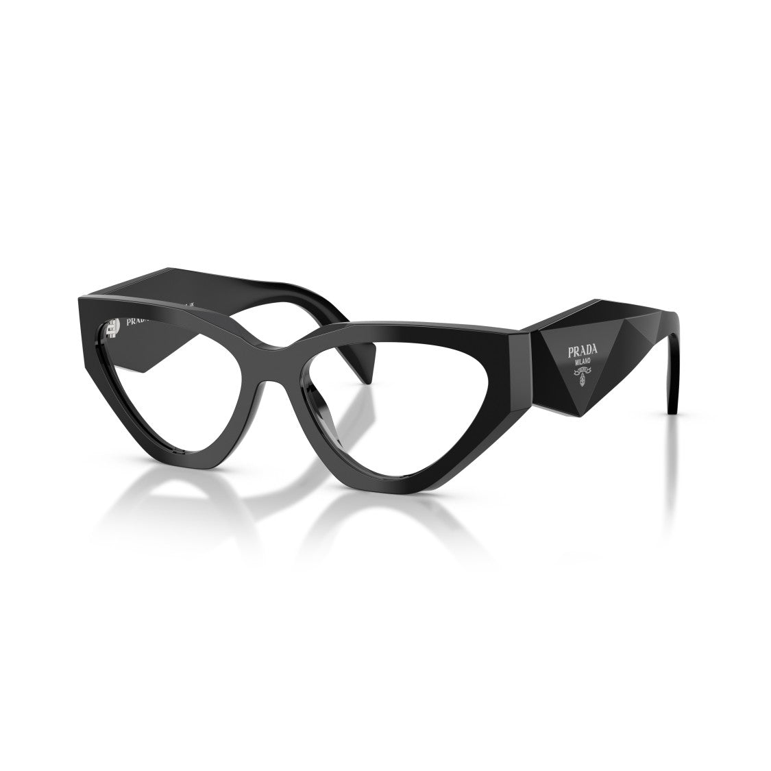 Prada 0Pr C07v Angular Cat-Eye Sunglasses