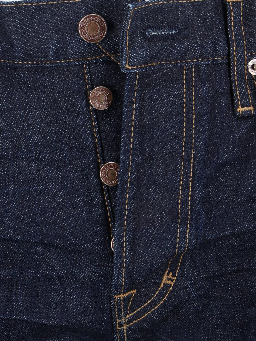 Tom Ford Bootcut Jeans – Blue