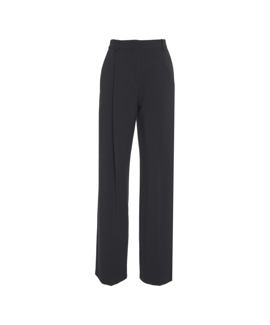 Elisabetta Franchi Wide-Leg Trousers With High Waist
