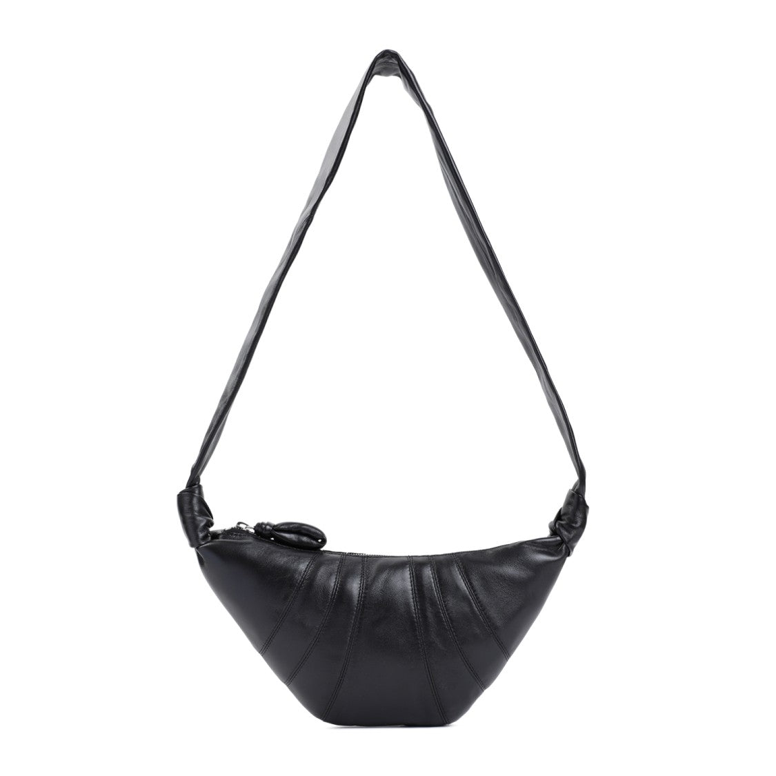 Lemaire Leather Croissant Zip Bag