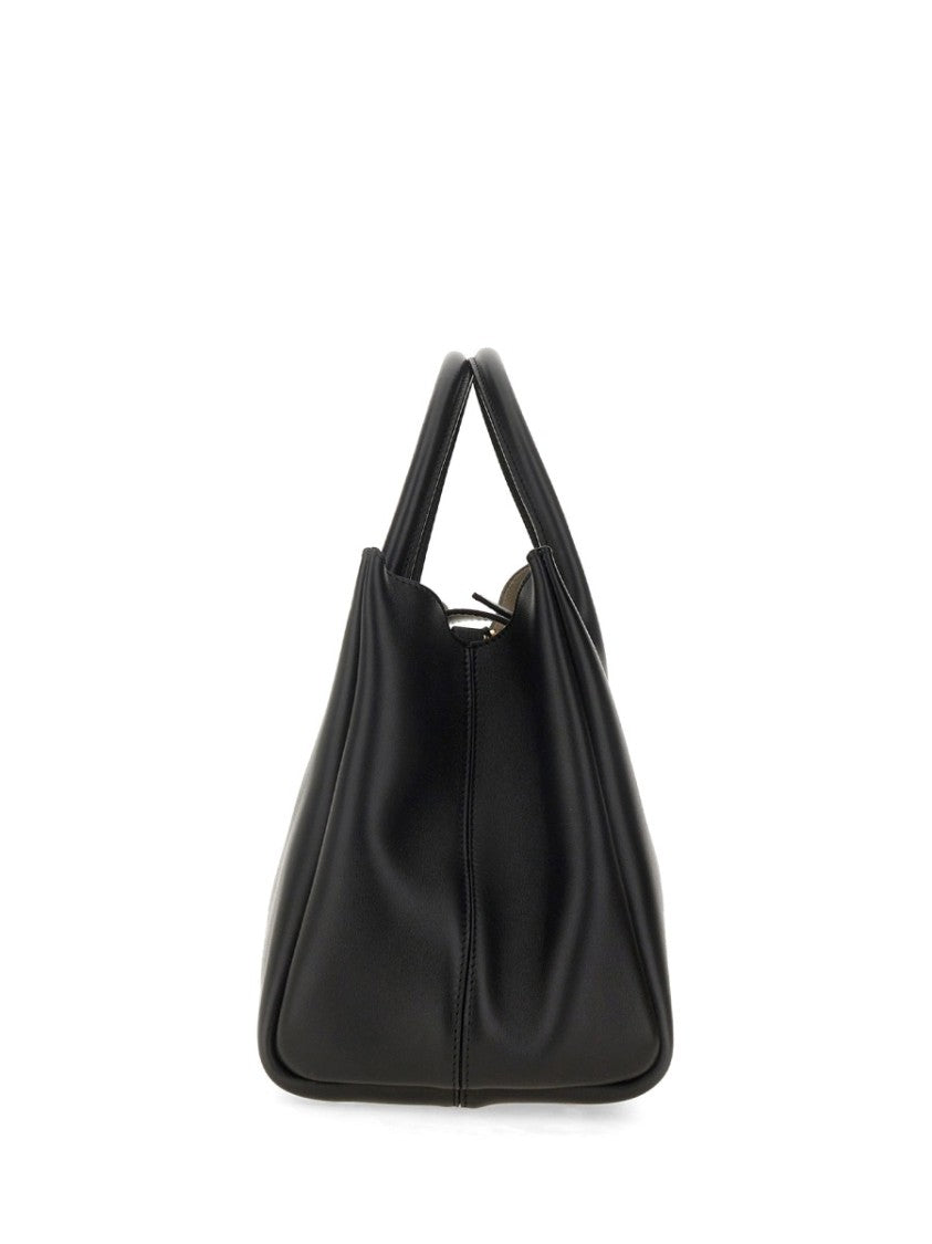 Lanvin "L'octave" Structured Calf Leather Day Bag