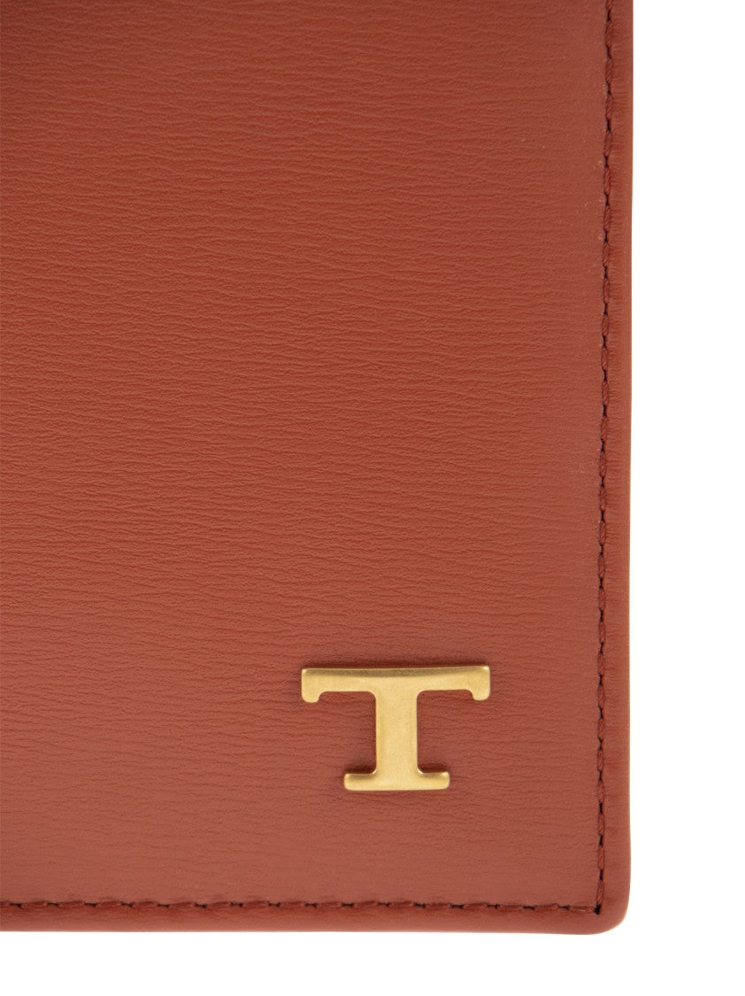 Tod's Brown Leather Wallet