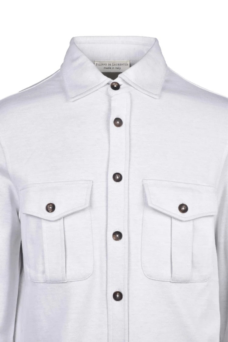 Filippo De Laurentiis Cotton Shirt - White