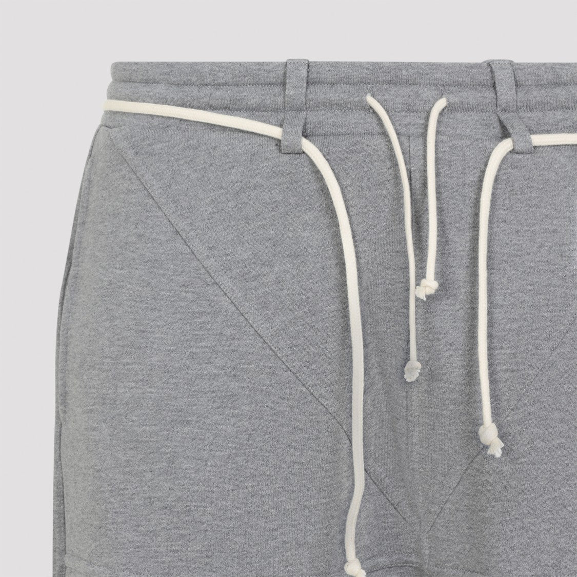 Mordecai Grey Cotton Bermudas