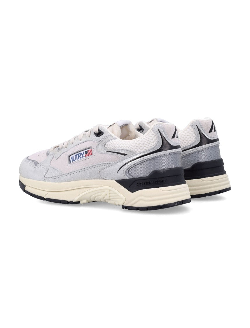 Autry Contemporary Running Sneakers With Suede And Mesh Detail