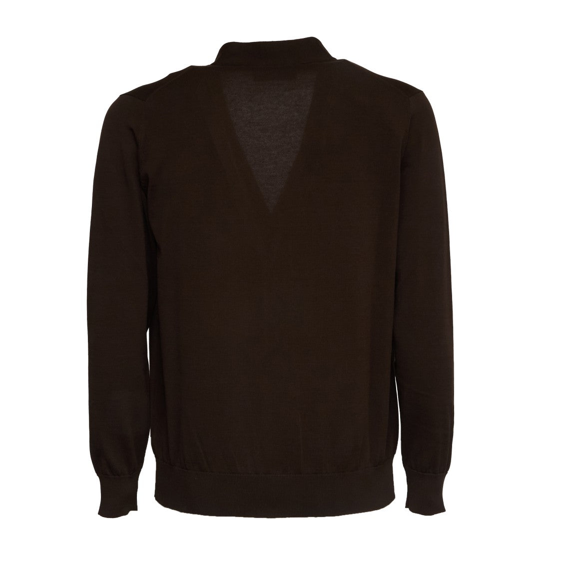 Filippo De Laurentiis Cotton Crepe V-Neck Cardigan