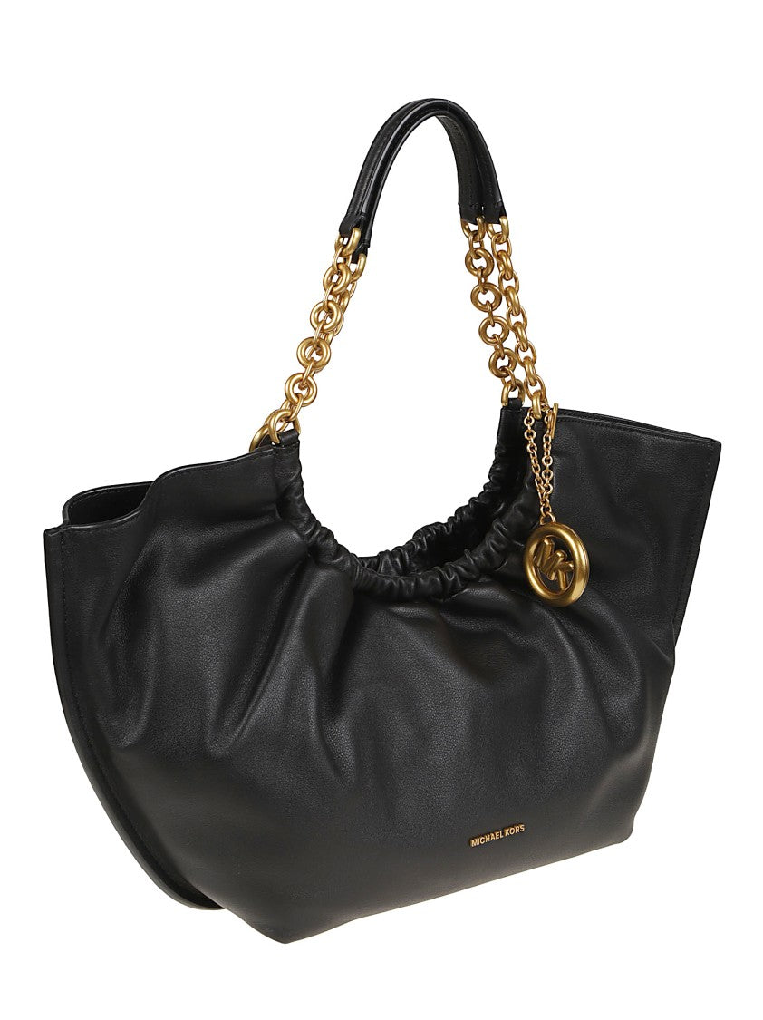 Michael Kors Small Indie Leather Chain Handle Tote Bag
