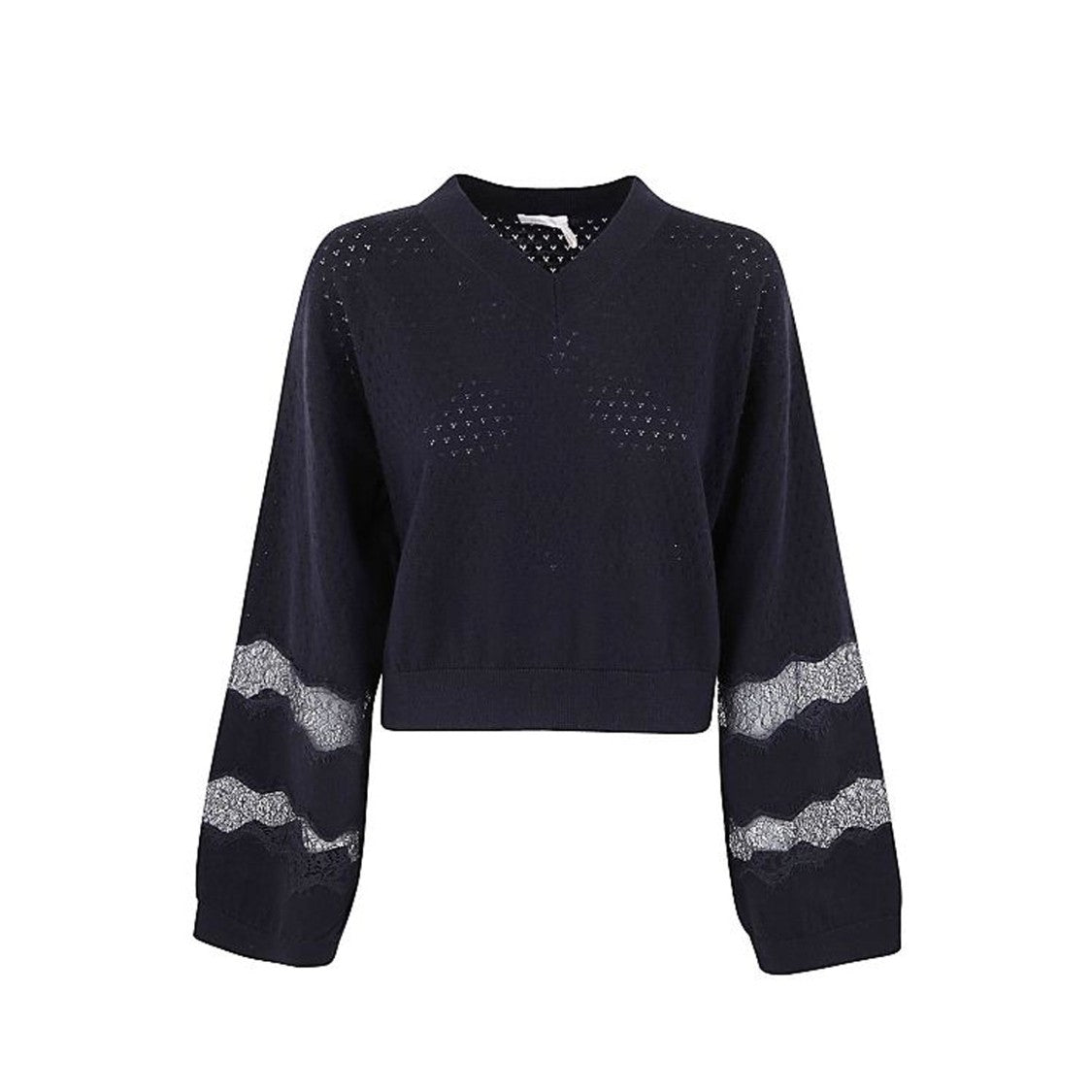 See By Chloé Cotton And Cashmere Pullover