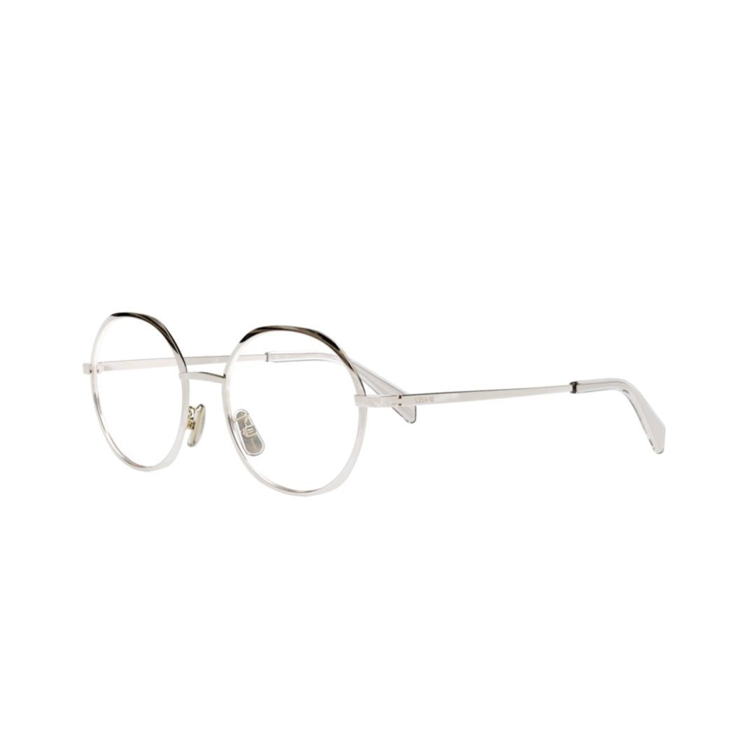 Celine Cl50133u Round Metal Geometric Eyeglasses