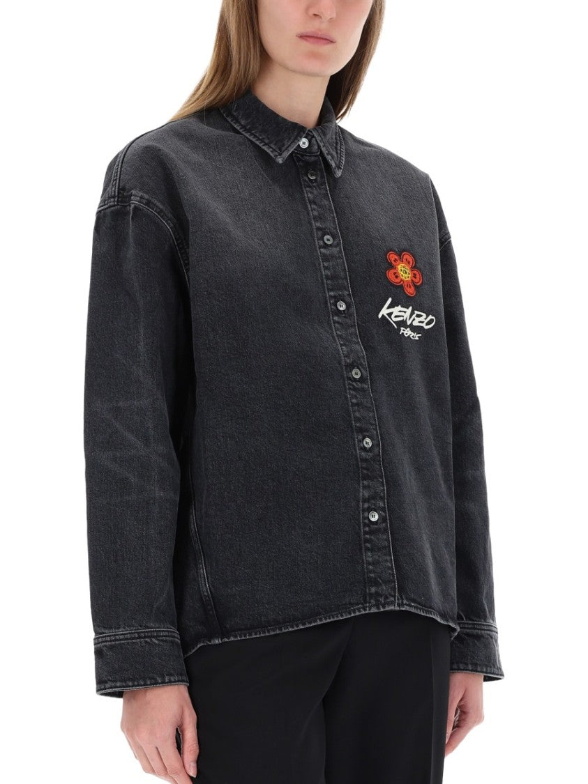 Kenzo Workwear Boxy Button-Down Shirt