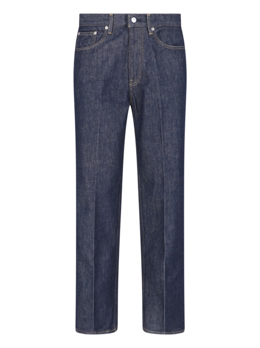 Auralee Straight-Leg Jeans – Blue