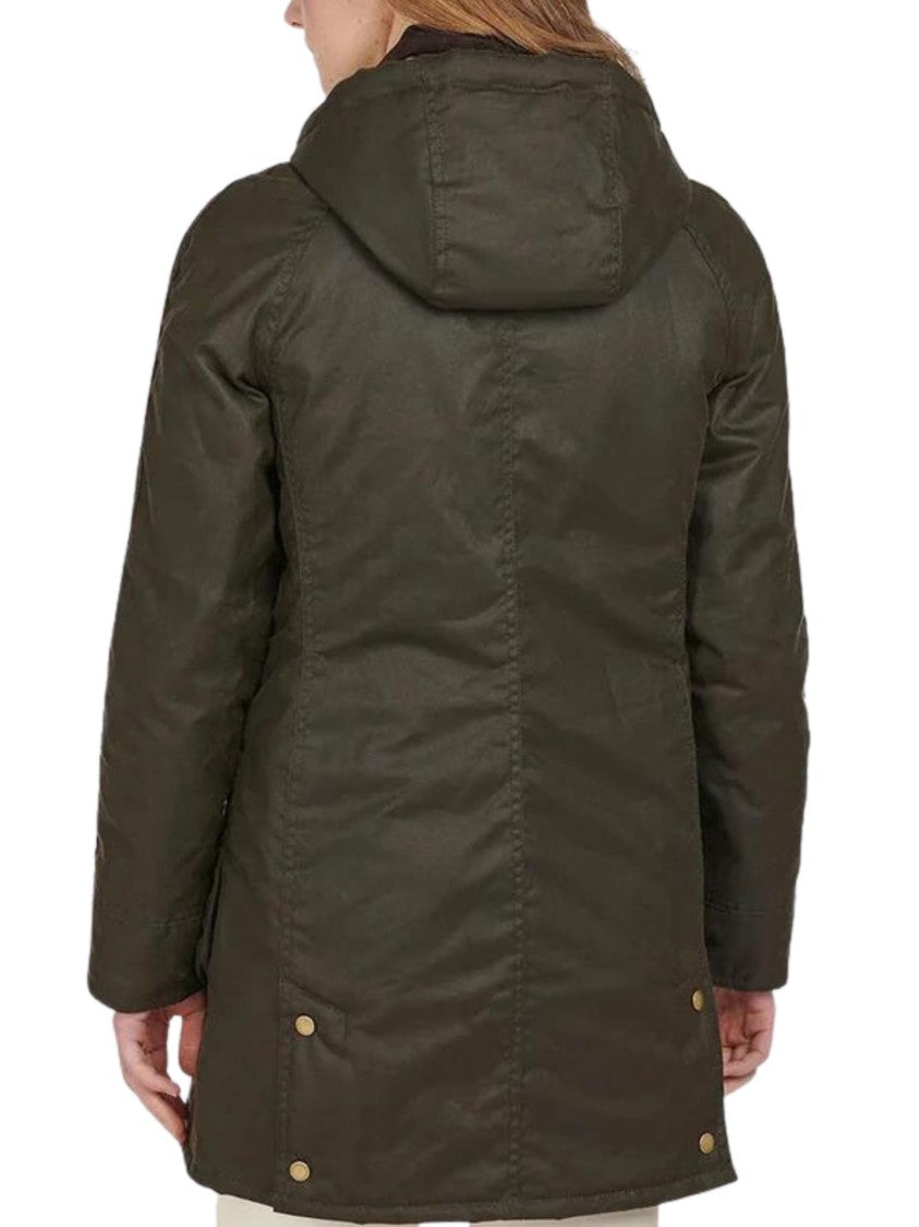 Barbour Green Bower Wax Jacket