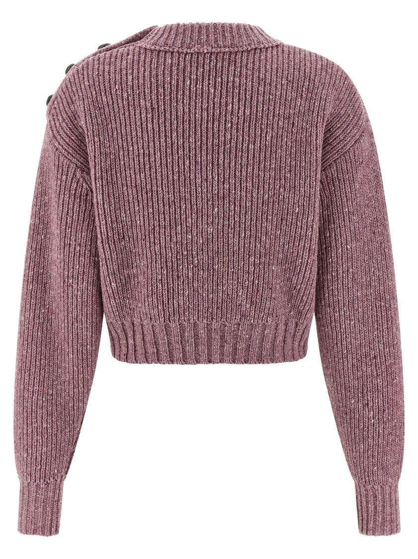 Chloé Donegal Wool Sweater