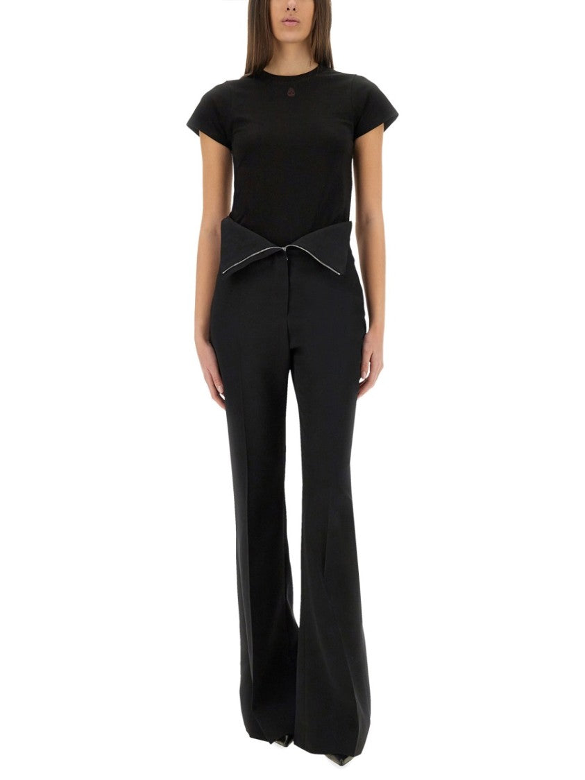 Alexander Mcqueen T-Shirt With "Skull" Embroidery