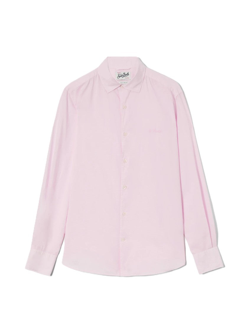 Mc2 Saint Barth Rosa Voile Cotton Casual Shirt