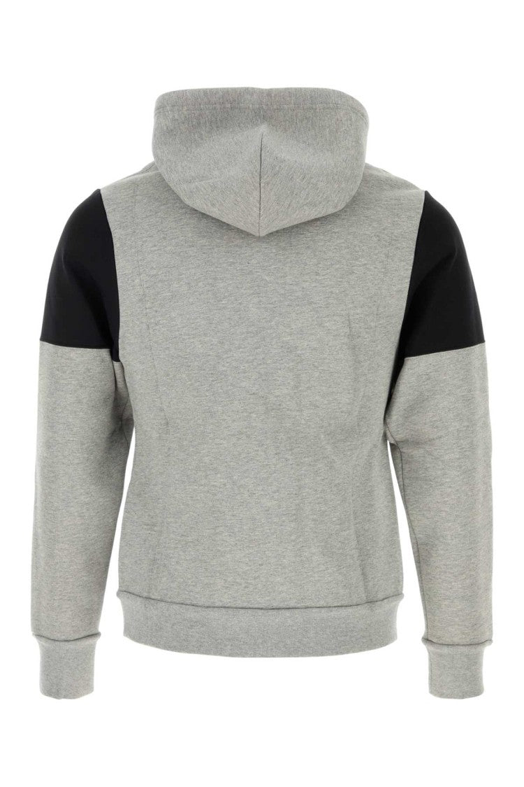Balenciaga Melange Grey Cotton Sweatshirt