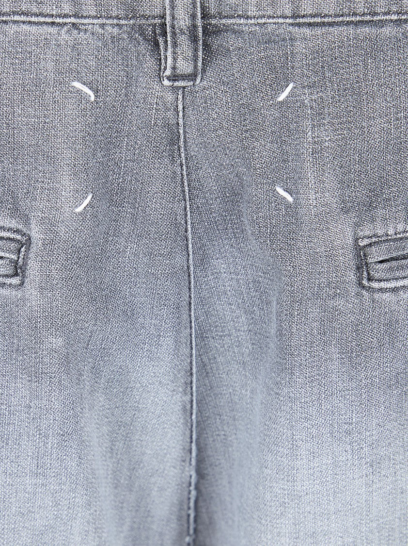 Maison Margiela Straight-Leg Jeans With Sun-Faded Treatment