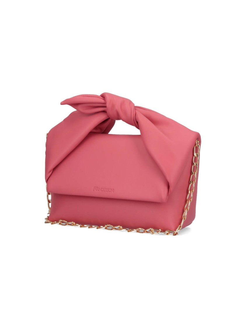 J. W. Anderson "Twister" Medium Crossbody Bag – Pink