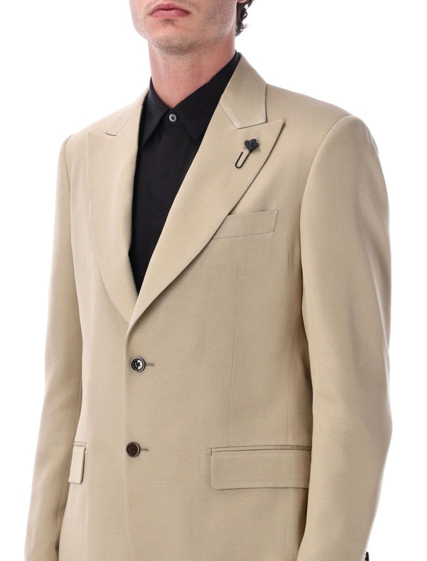 Lardini Attion Ecovero Viscosa Silk Blazer