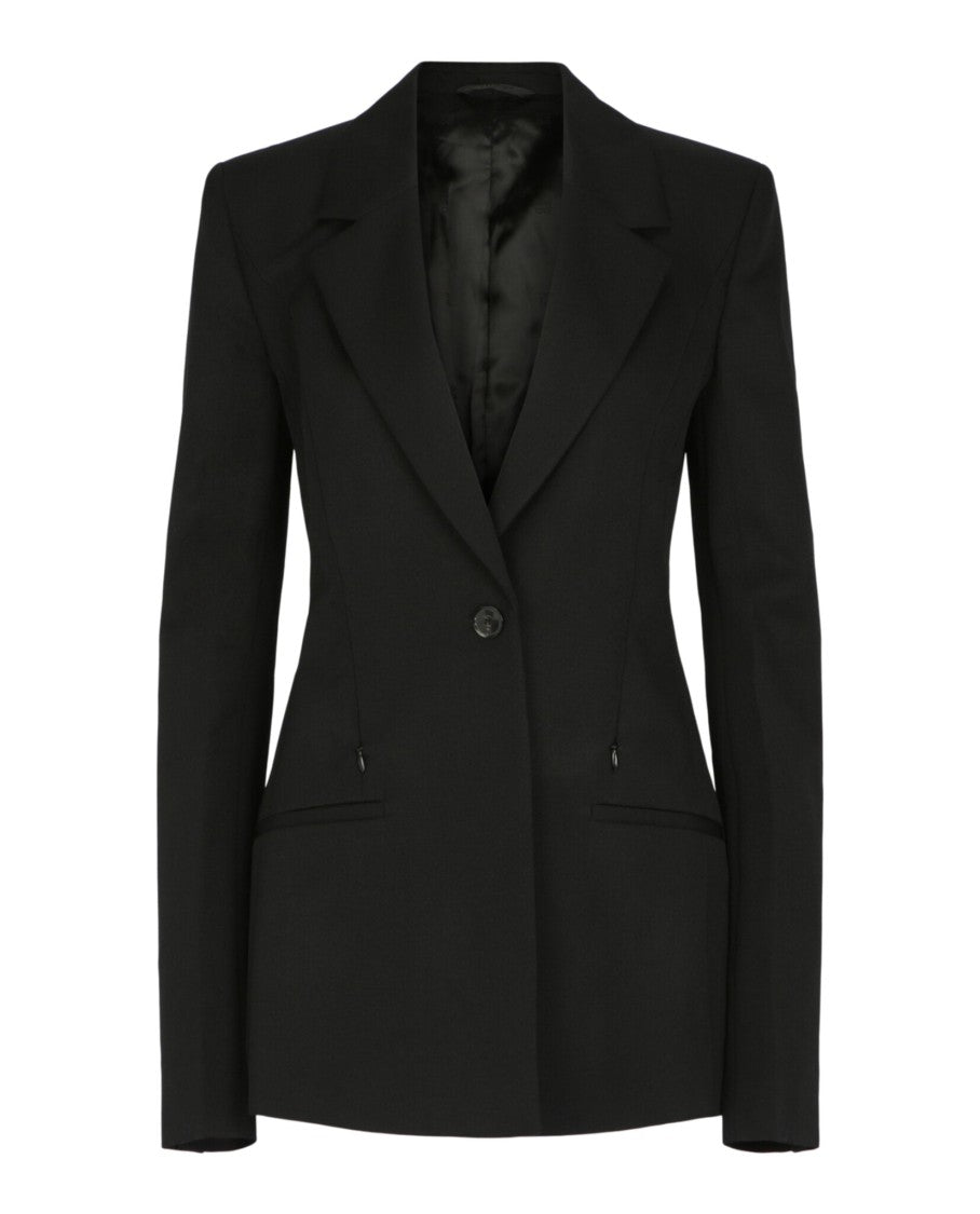 Givenchy Cape Jacket In Wool And Mohair