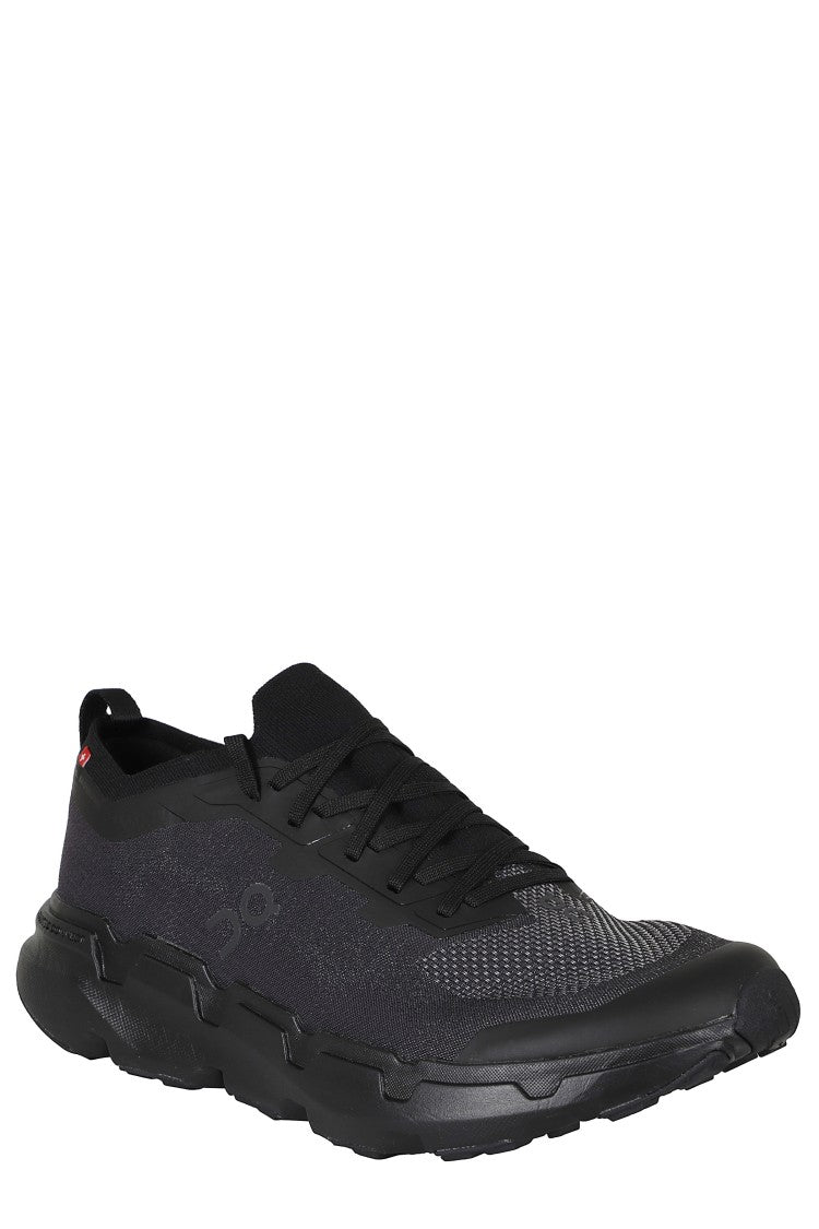 On Running Black Cloudsoma Breathable Mesh Rubber Sole Nylon Sneakers
