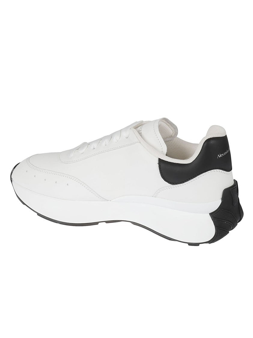Alexander Mcqueen White Sneakers With Sole