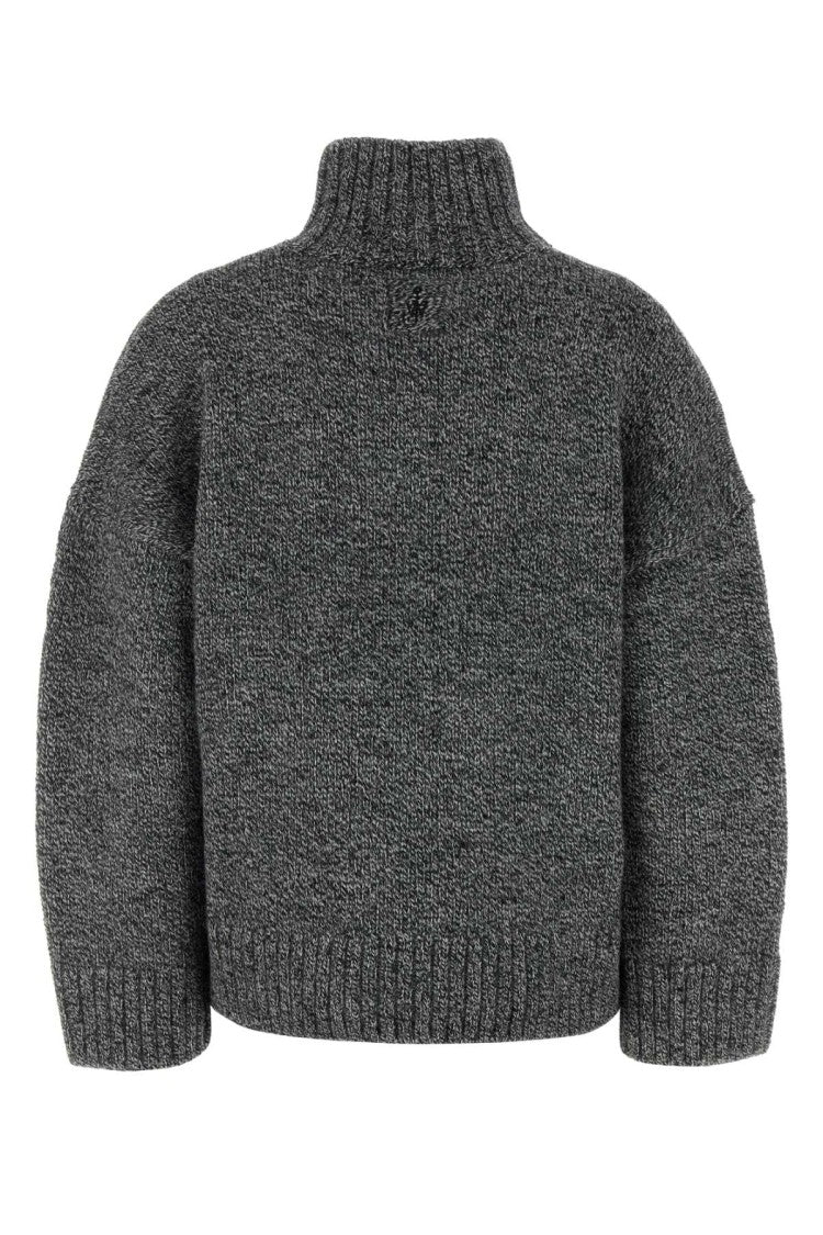 J. W. Anderson Melange Grey Wool Blend Sweater