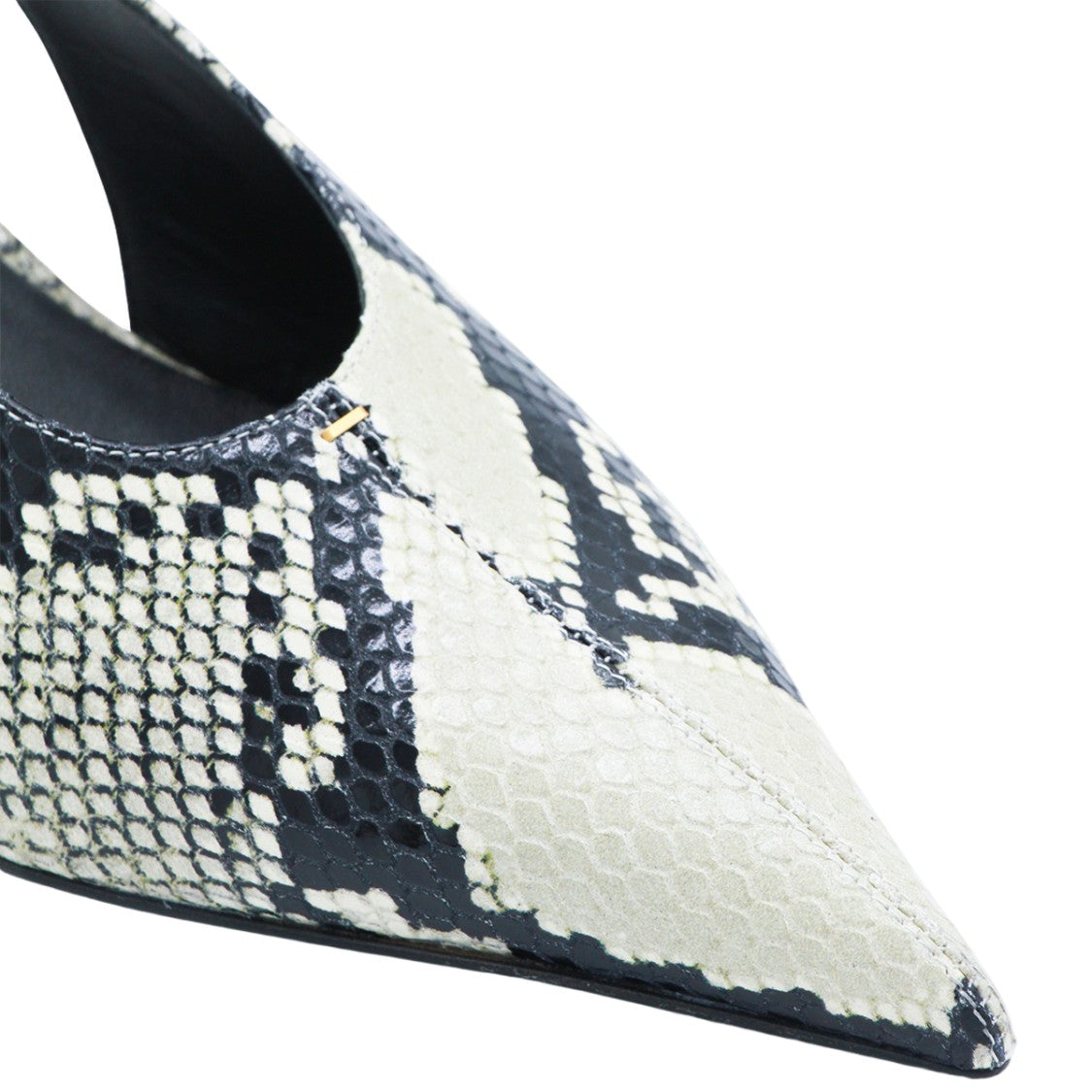 Khaite Refined Pointed Toe Slingback Heels