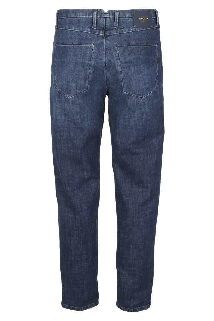 Incotex Blue Division Classic Blue Denim Jeans