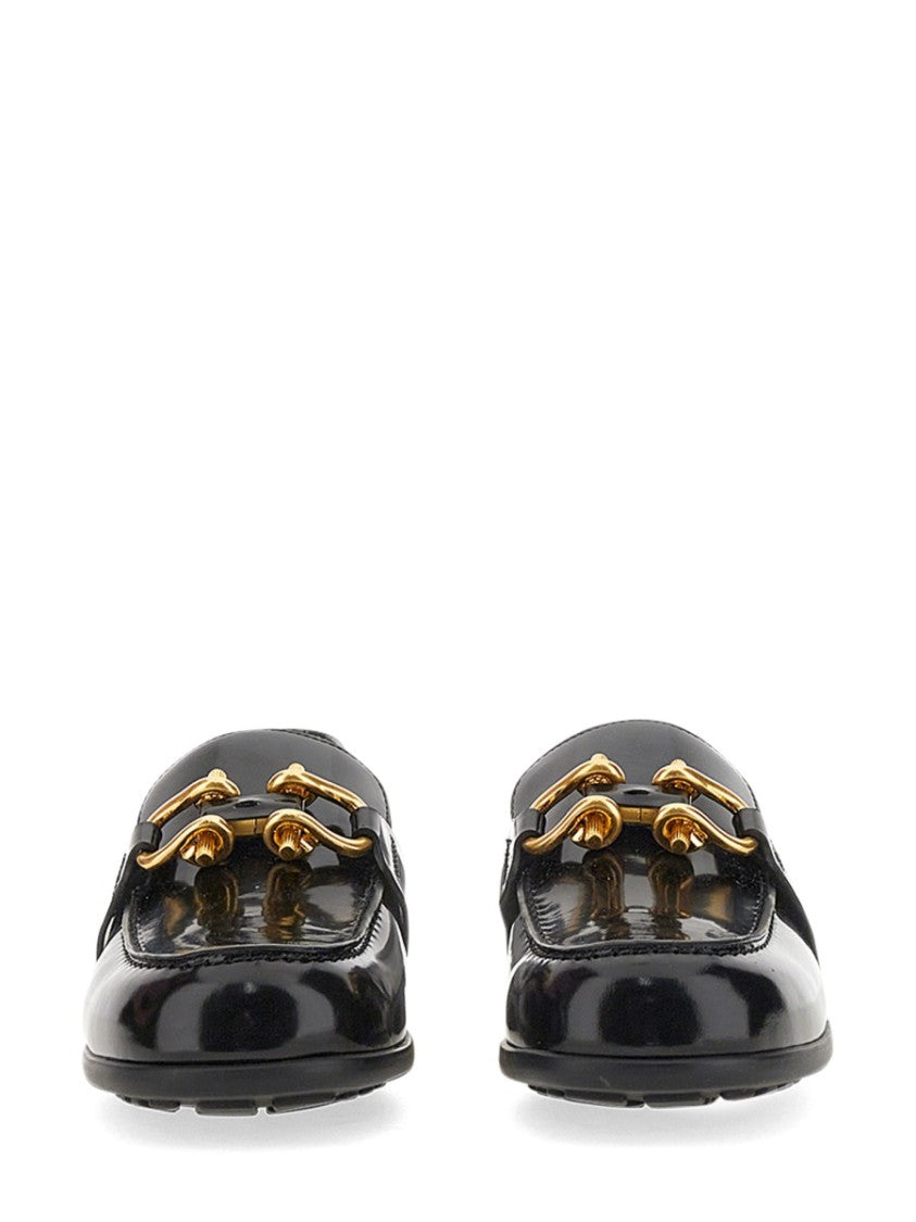 Bottega Veneta Sleek Minimalist Loafer With Rubber Sole