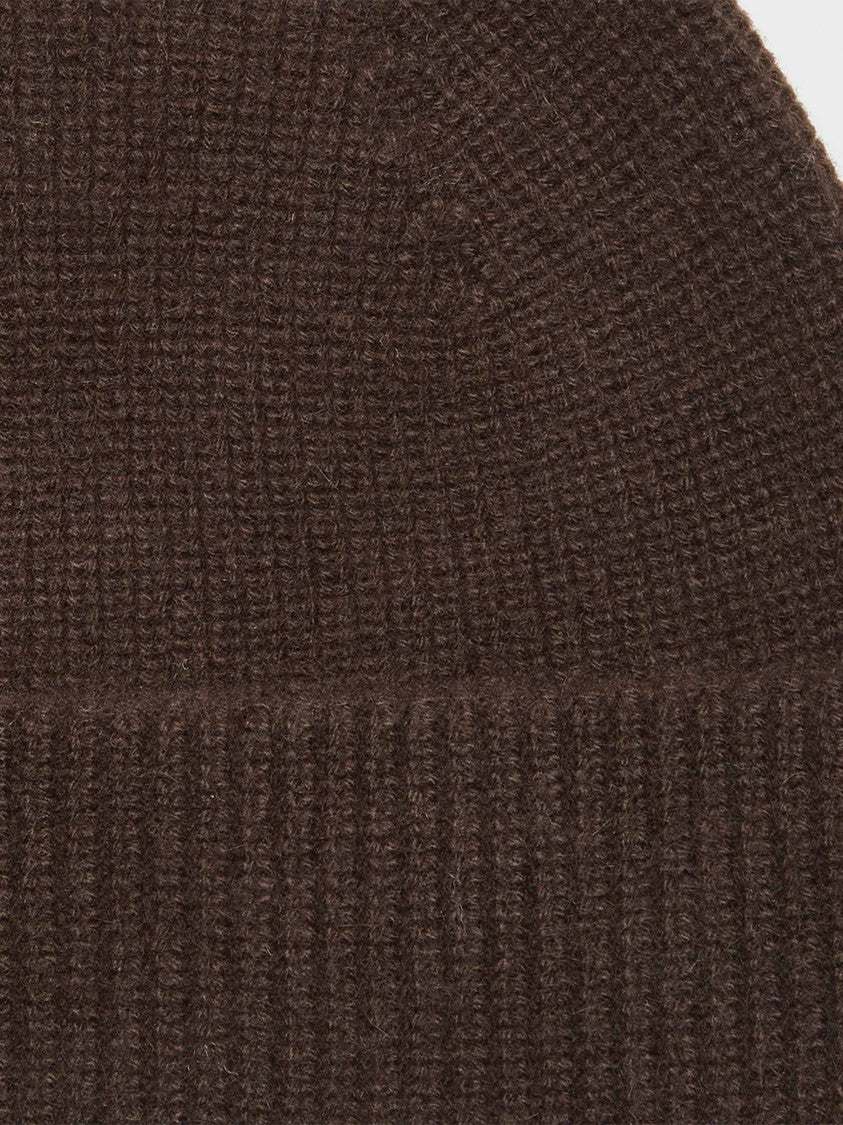 Zegna Ribbed Cashmere Beanie