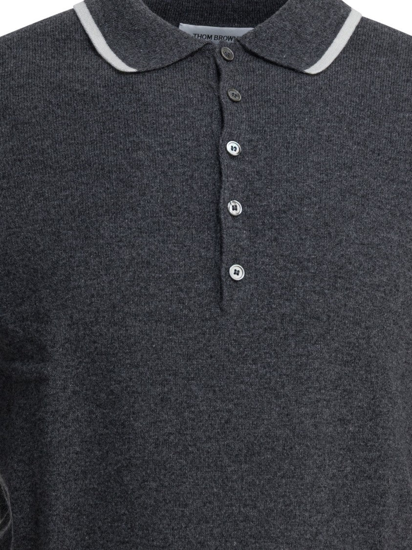 Thom Browne "Browne 65" Polo Shirt