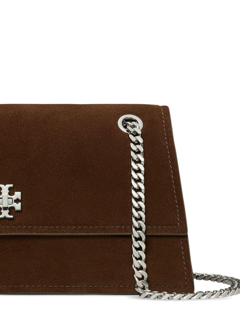 Tory Burch Structured Shoulder Bag In Rich Calf Leather
