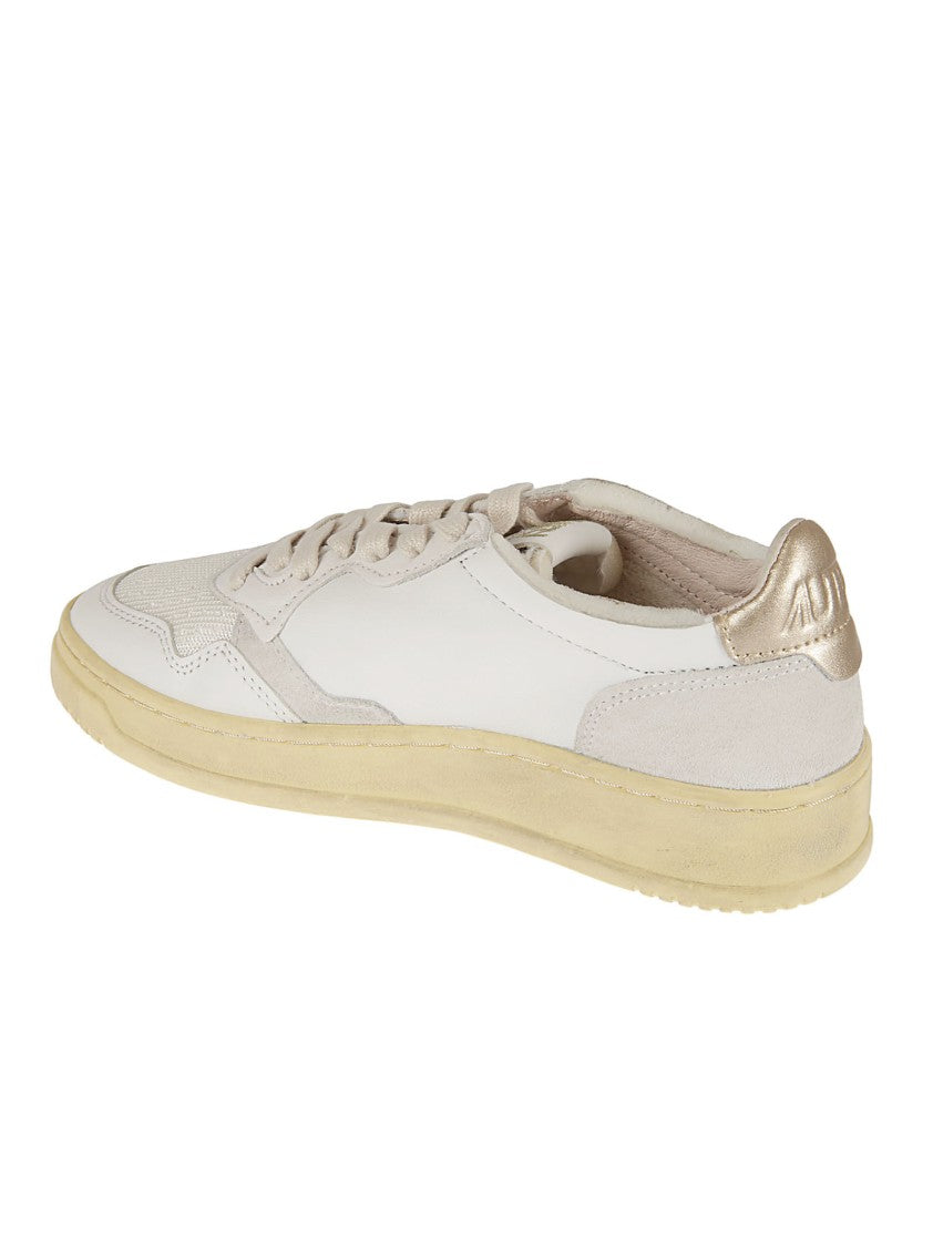 Autry White Leather Sneakers With Timeless Design