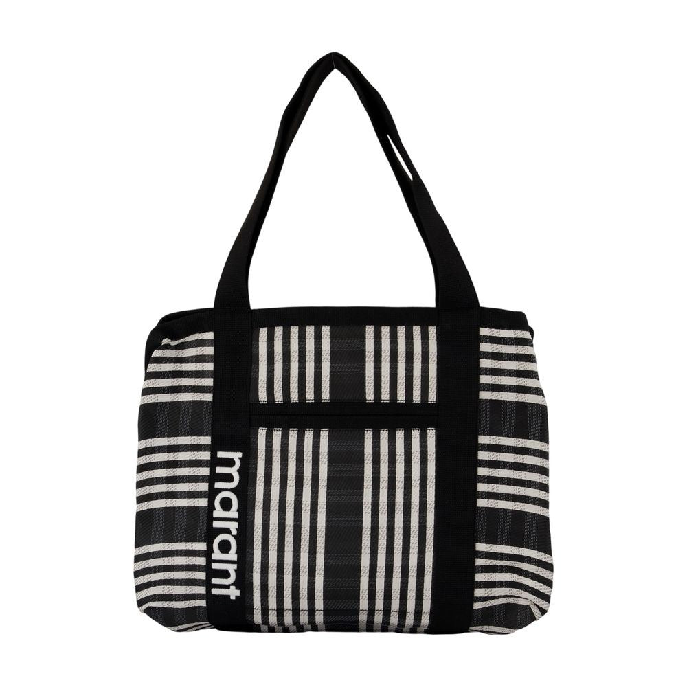 Isabel Marant Darwen Ge Shoulder Bag - Nylon - Black