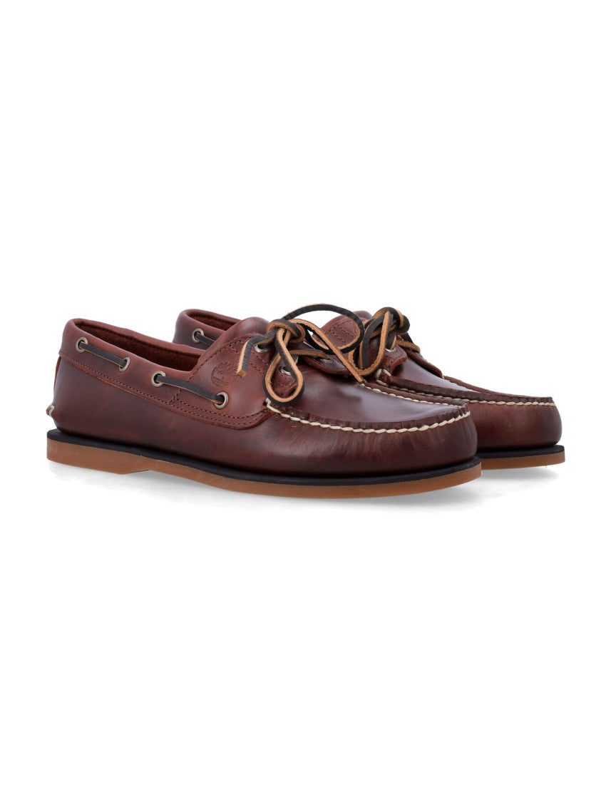 Timberland 2 Eye Leather Boat Shoes